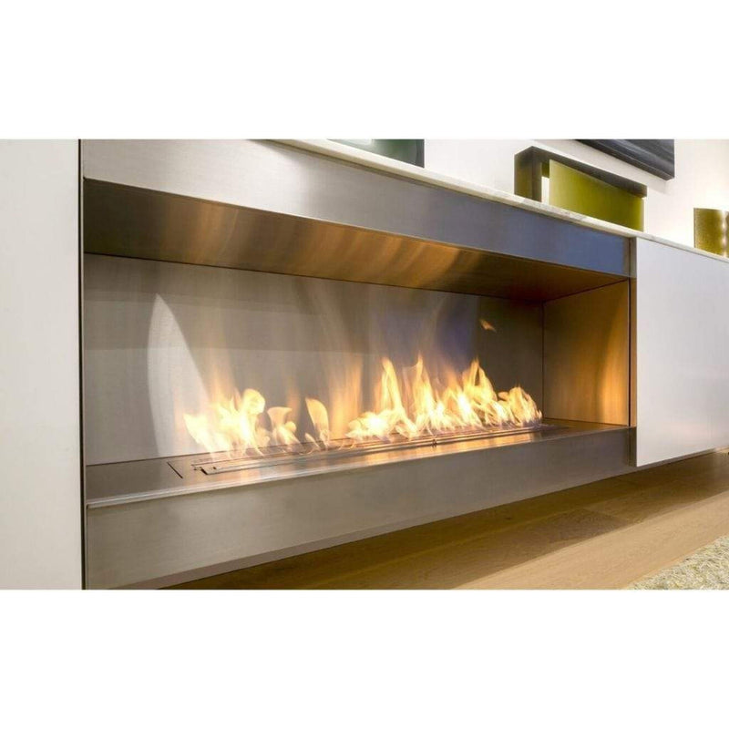 EcoSmart Fire 47" XL1200 Stainless Steel Ethanol Burner with Flame Control by MAD Design Group