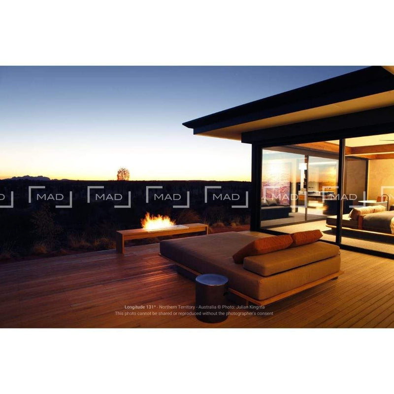 EcoSmart Fire XL700 28" Stainless Steel Ethanol Burner with Flame Control by MAD Design Group