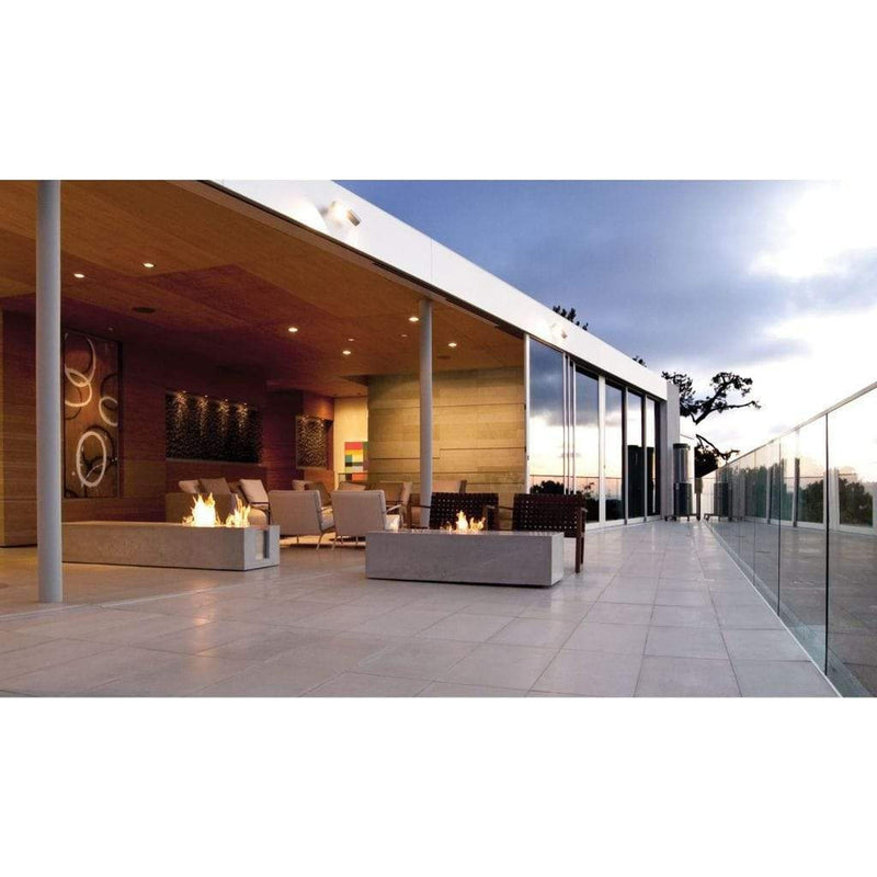 EcoSmart Fire XL700 28" Stainless Steel Ethanol Burner with Flame Control by MAD Design Group