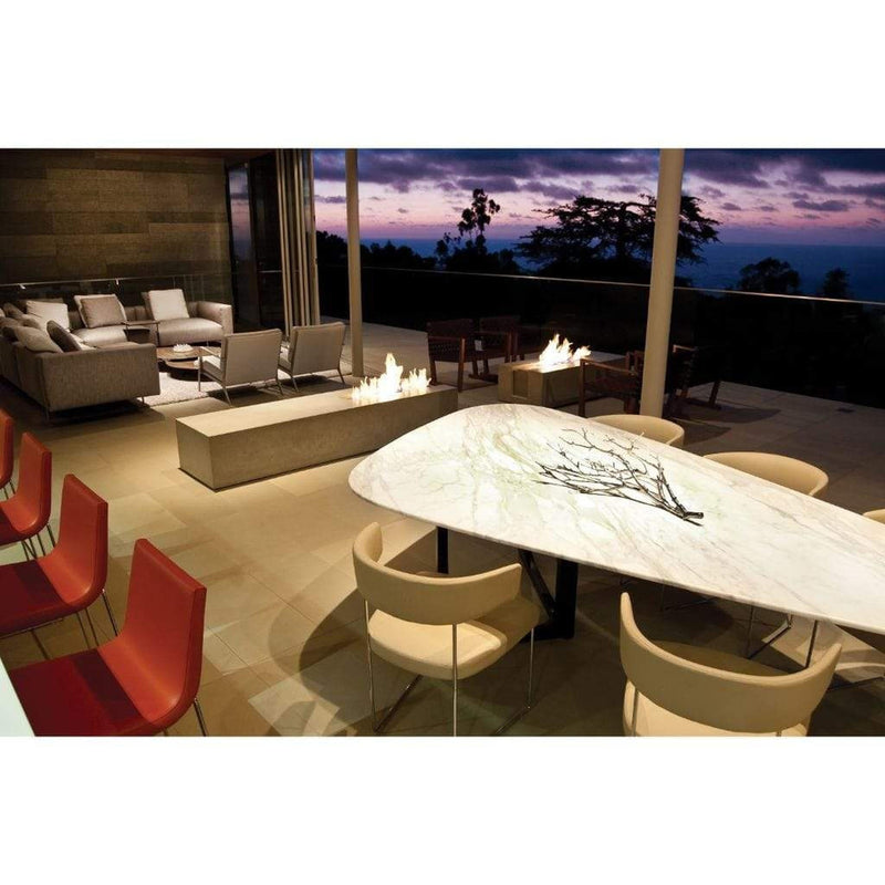 EcoSmart Fire XL700 28" Stainless Steel Ethanol Burner with Flame Control by MAD Design Group