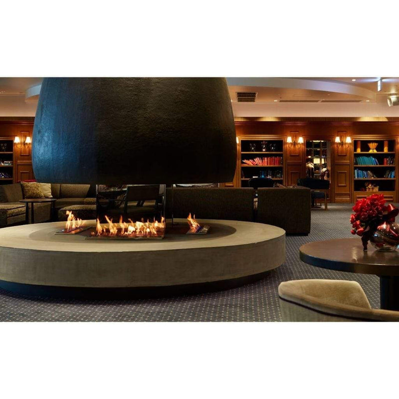 EcoSmart Fire XL700 28" Stainless Steel Ethanol Burner with Flame Control by MAD Design Group
