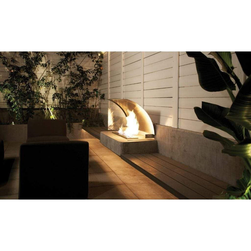 EcoSmart Fire 36" XL900 Stainless Steel Ethanol Burner with Flame Control by MAD Design Group