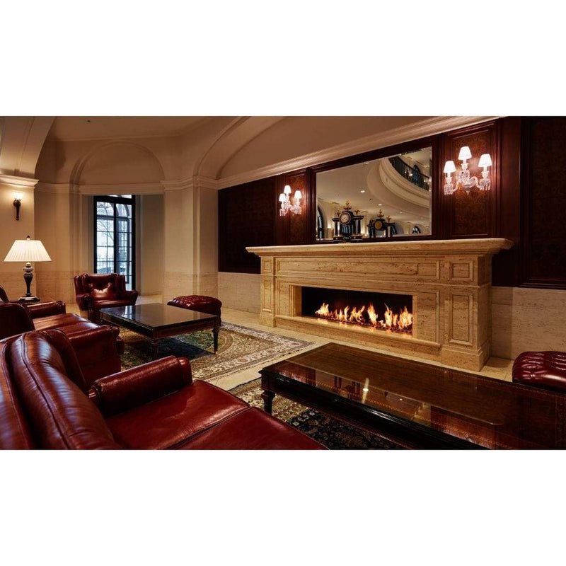 EcoSmart Fire 36" XL900 Stainless Steel Ethanol Burner with Flame Control by MAD Design Group