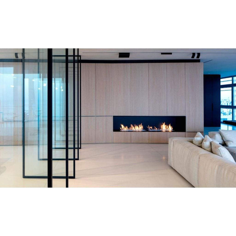 EcoSmart Fire 36" XL900 Stainless Steel Ethanol Burner with Flame Control by MAD Design Group