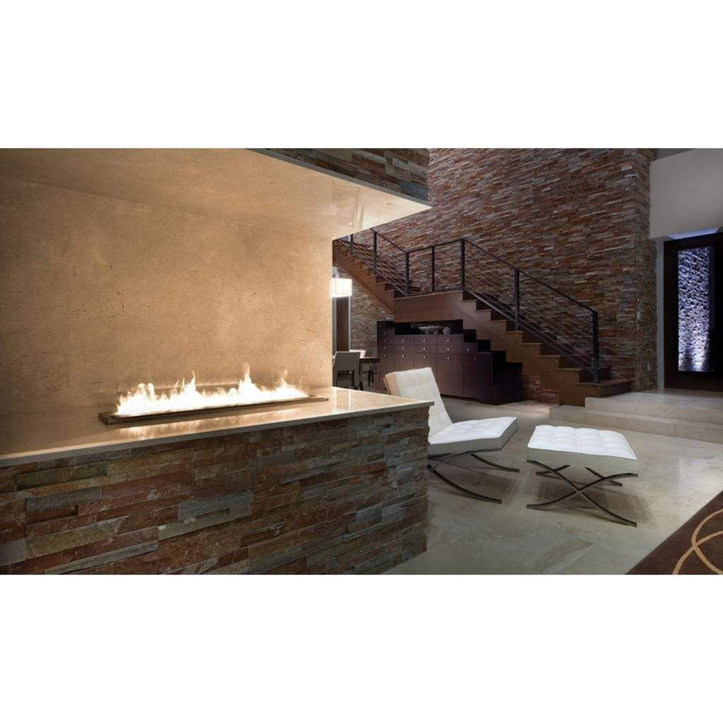 EcoSmart Fire 36" XL900 Stainless Steel Ethanol Burner with Flame Control by MAD Design Group