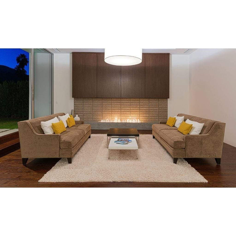 EcoSmart Fire 36" XL900 Stainless Steel Ethanol Burner with Flame Control by MAD Design Group