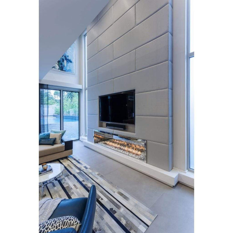 EcoSmart Fire 36" XL900 Stainless Steel Ethanol Burner with Flame Control by MAD Design Group