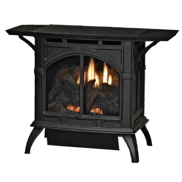 Empire Spirit 20,000 BTU Propane Vent-Free Stove – 22" Matte Black Finish with Millivolt Control