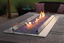 Empire | Carol Rose 60" Multicolor LED Lighting Manual Outdoor Linear Fire Pit