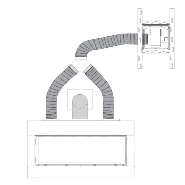 Empire | Flex Vent Kit for Forced Air Kit