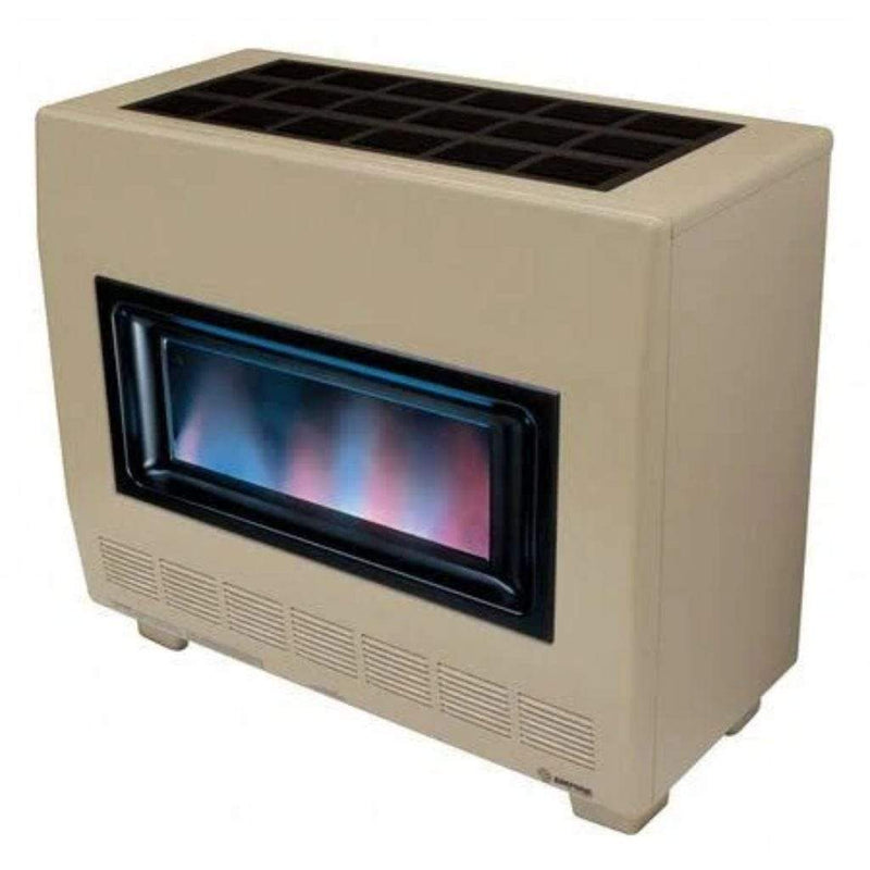 LuxoHeat 34" Visual Flame Room Heater + Blower