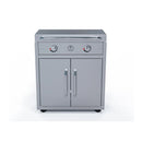 Le Griddle Portable Stainless Cart with Side Shelves for Griddle