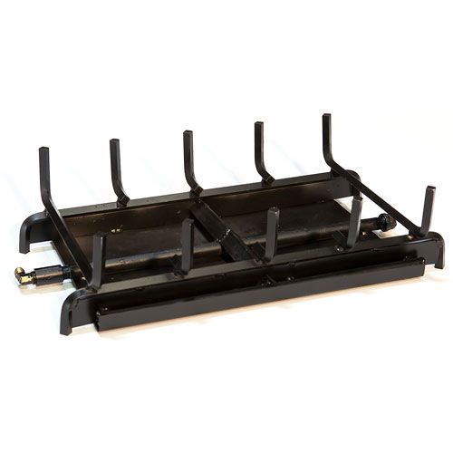 Grand Canyon Gas Logs - 2 Burner See Through with Remote System