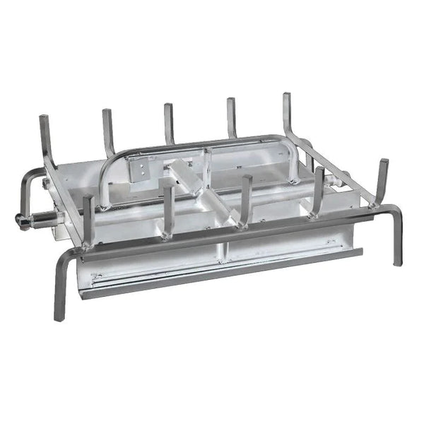 Grand Canyon Gas Logs - Outdoor Vented See Through 3-Burner System