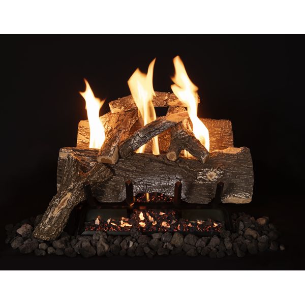 Grand Canyon Gas Logs - Weathered Oak Vent Free Gas Logs