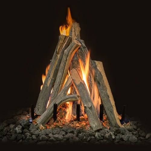 Grand Canyon Gas Logs - Weathered Oak Vent Free Gas Logs