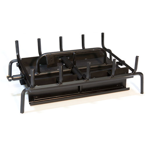 Grand Canyon Gas Logs 3-Burner See Through with Remote