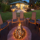Grand Canyon Gas Logs Outdoor Tee-Pee Stack Fire Pit Kit