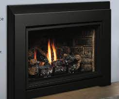 Kingsman - Clean View Kit with Safety Screen and Large Backer Surround for IDV34 Series Fireplace Inserts