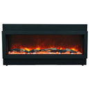 Amantii Panorama Deep Extra Tall 40 Inch Indoor Outdoor Electric Fireplace