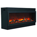 Amantii - 88" Panorama Deep Extra Tall Electric Fireplace