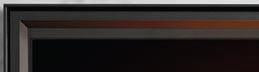 Napoleon 5/8" Black 4-Sided Finishing Trim for 62" Single Sided Direct Vent Tall Linear Vector Fireplace