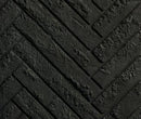 Majestic Black Herringbone Interior Panels for Courtyard 36" Gas Fireplace