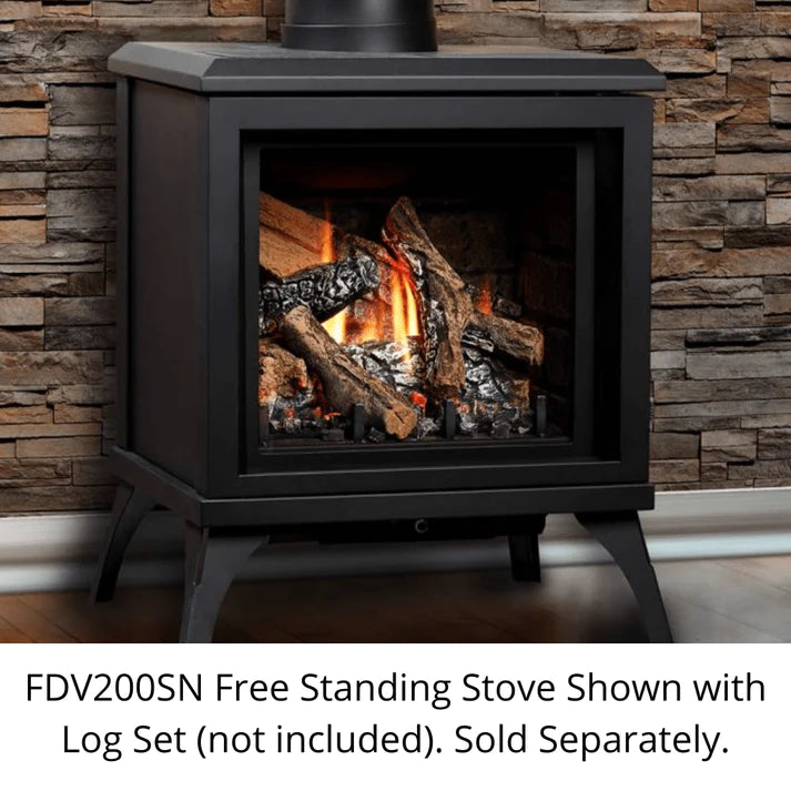 Kingsman 23 Inch Free Standing Direct Vent Gas Stove