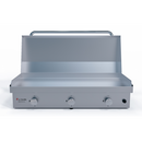 Le Griddle The Big Texan 41” Natural Gas Griddle with Lid and Even Heat Distribution System