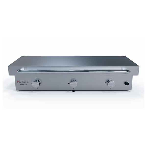 Le Griddle The Big Texan 41” Natural Gas Griddle with Lid and Even Heat Distribution System