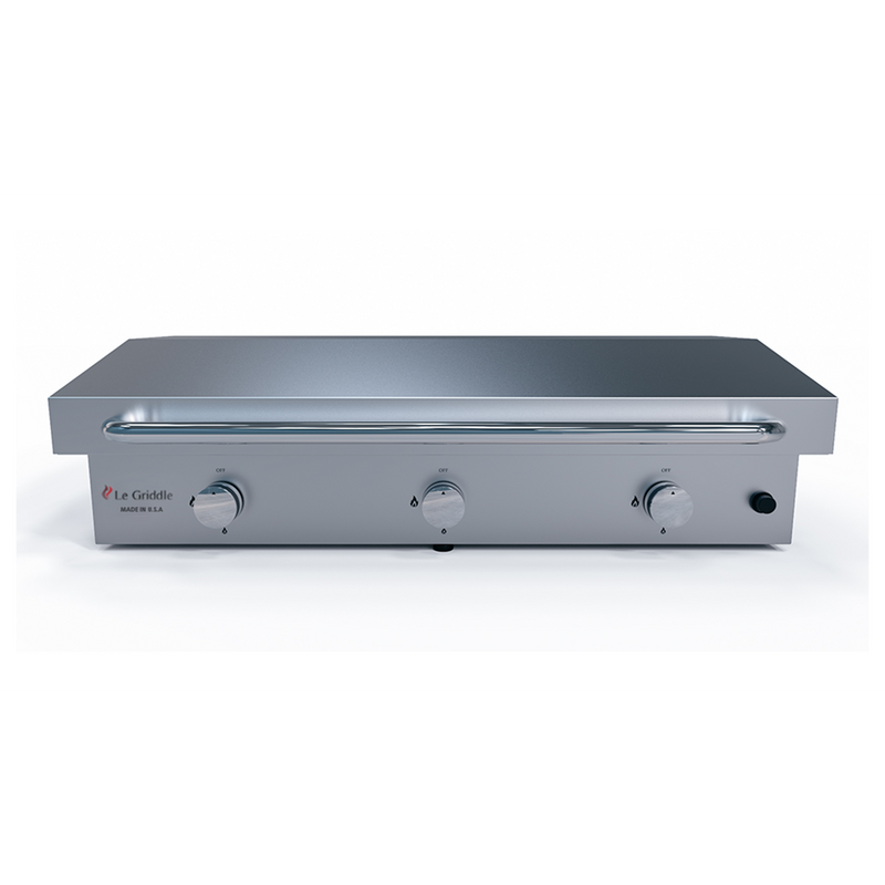 Le Griddle The Big Texan 41” Natural Gas Griddle with Lid and Even Heat Distribution System