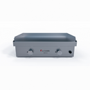 Le Griddle The Ranch Hand 29” Gas Griddle with Cart, Side Shelves, and Stainless Steel Construction