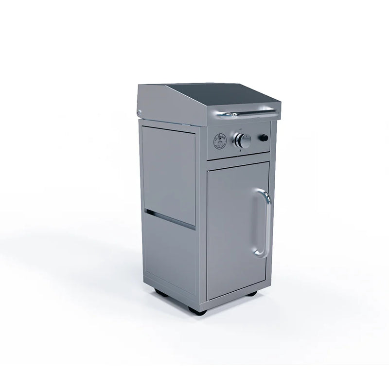 Le Griddle Portable Cart for Wee Griddles – Heavy-Duty 304 Stainless Steel Freestanding Base
