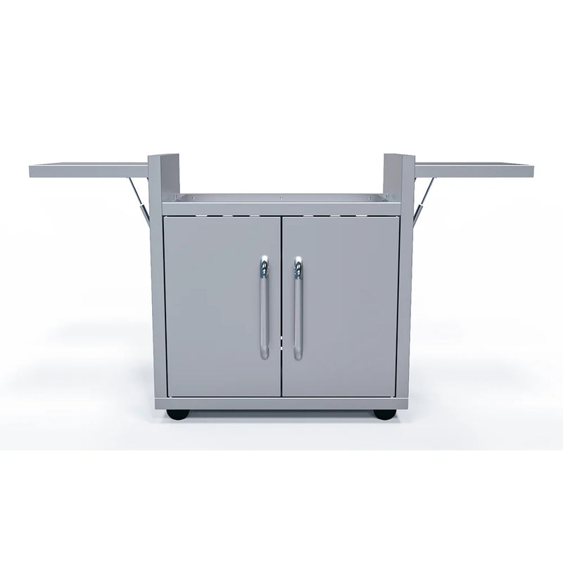 Le Griddle Portable Stainless Cart with Side Shelves for Griddle