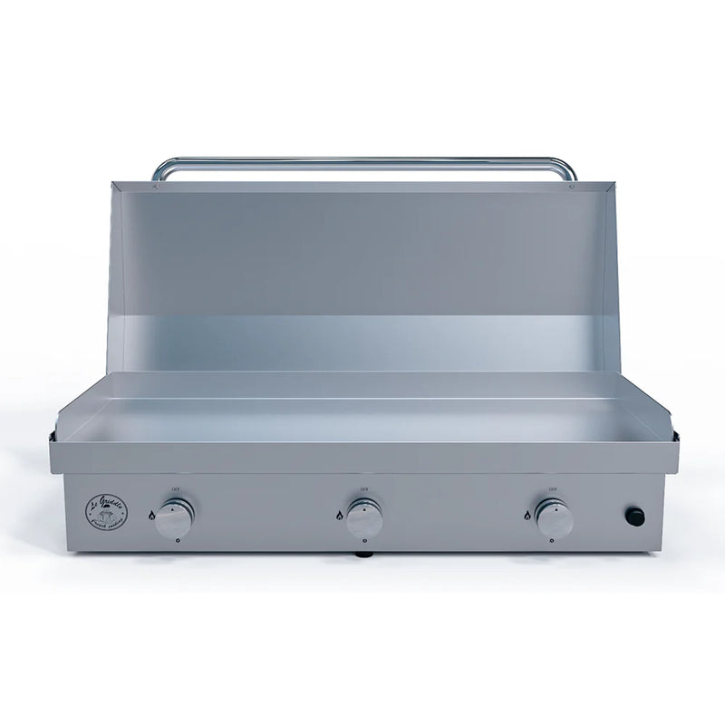 Le Griddle Lid for Ultimate 41" Griddle – Stainless Steel with Handle & Mounting Hardware