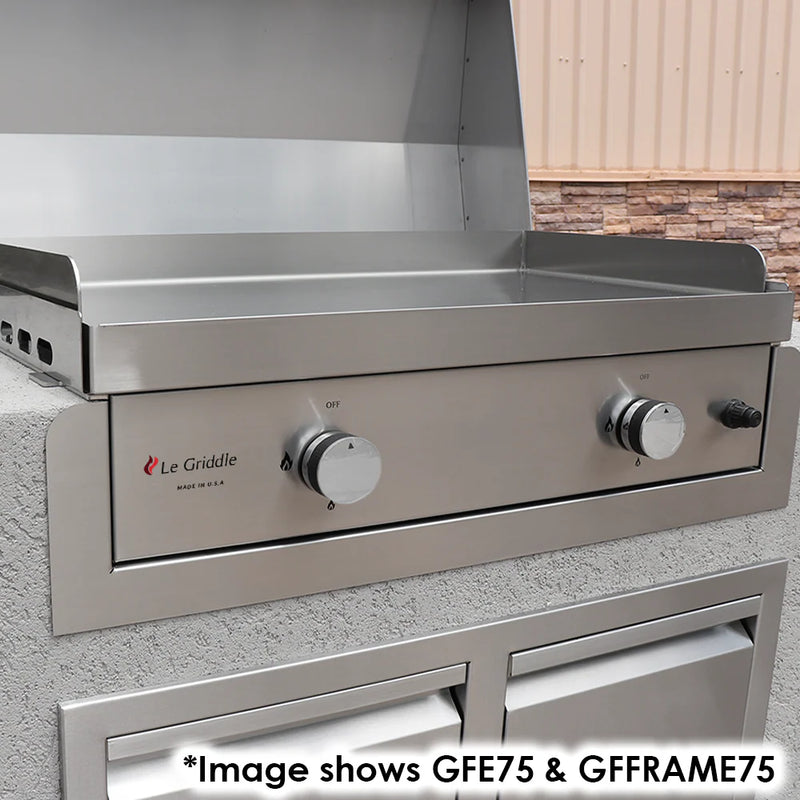 Le Griddle Trim Kit for The Big Texan GFE105 Built-In Griddles – Stainless Steel