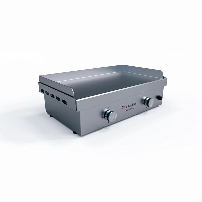 Le Griddle 30” Original 2-Burner Gas Griddle – Dual Plate Cooking & Stainless Steel