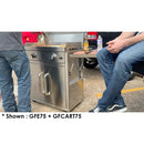 Le Griddle The Grand Texan 4-Burner Gas Griddle with Dual Plate Cooking Surface