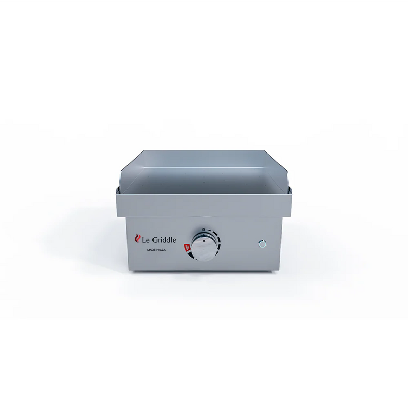 Le Griddle 16" Electric Griddle – Dual Plate Cast Iron & Stainless Steel Cooking Surface