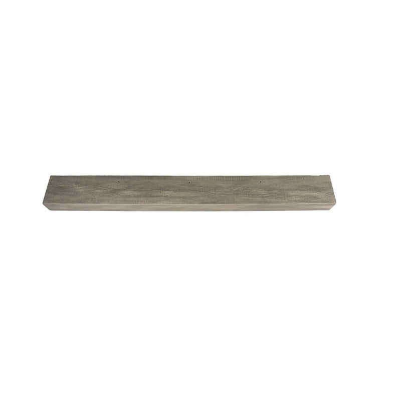 Lexington Hearth Flat Sawn Beam 72" Hand-Painted Non-Combustible Pale Honey Mantel Shelf Kit