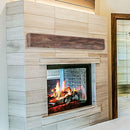 Lexington Hearth Grist Mill 60" Handcrafted Non-Combustible Maduro Mantel Shelf Kit