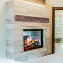 Lexington Hearth Grist Mill 72" Handcrafted Non-Combustible Maduro Mantel Shelf Kit