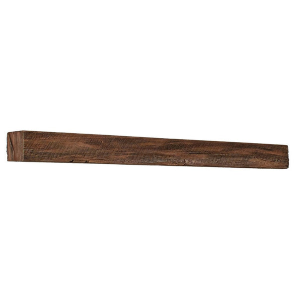 Lexington Hearth Grist Mill 72" Handcrafted Non-Combustible Maduro Mantel Shelf Kit