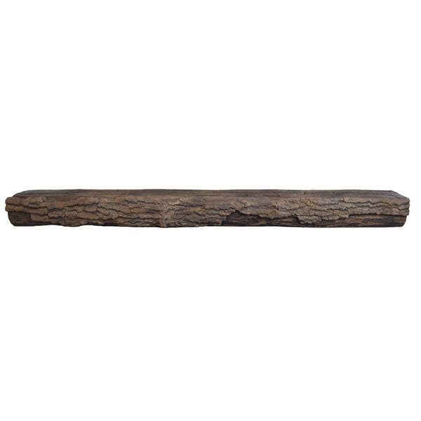 Lexington Hearth Half-Round Sleeper 60" Handcrafted Non-Combustible Maduro Mantel Shelf Kit