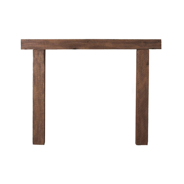 Lexington Hearth Hitching Post 3-Piece Non-Combustible Maduro Mantel Surround Kit with Hand-Painted Finish