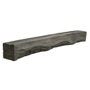 Lexington Hearth Rickhouse 72" Hand-Painted Non-Combustible Weathered Gray Mantel Shelf Kit