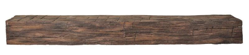 Lexington Hearth Tobacco Barn 72" Handcrafted Non-Combustible Maduro Mantel Shelf Kit