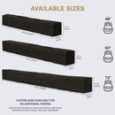 Lexington Hearth Tobacco Barn 72" Handcrafted Non-Combustible Pale Honey Mantel Shelf Kit