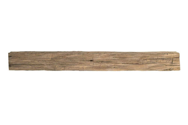 Lexington Hearth Tobacco Barn 72" Handcrafted Non-Combustible Pale Honey Mantel Shelf Kit
