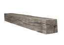 Lexington Hearth Tobacco Barn 72" Hand-Painted Non-Combustible Weathered Gray Mantel Shelf Kit